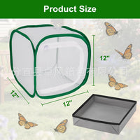 Plant Protection Netting with Steel Frame for Garden, Insect and Sun Shade, Thermal Insulation