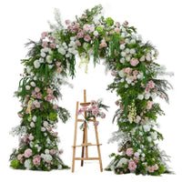 Monet's Garden Arch Floral Arrangement for Outdoor Wedding Decor