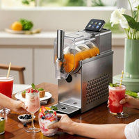 2026 Stainless Steel Automatic Ice Cream & Slushie Maker for Home Use