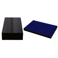 Modern Black High-Gloss Wooden Storage Box with Lid