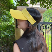 Korean Fashion UV Protection Visor Hat for Outdoor Sports