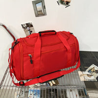 Travel Duffel Bag with Shoe Compartment, Large Capacity Lightweight Gym Sports Yoga Bag for Men and Women