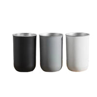 Stainless Steel Mouthwash Cup, Anti-mold Toothbrush Holder for Home Bathroom