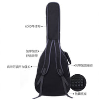 Acoustic Guitar Gig Bag, Thickened Oxford Cloth, Shockproof, Double Shoulder Straps, Classical Guitar Backpack