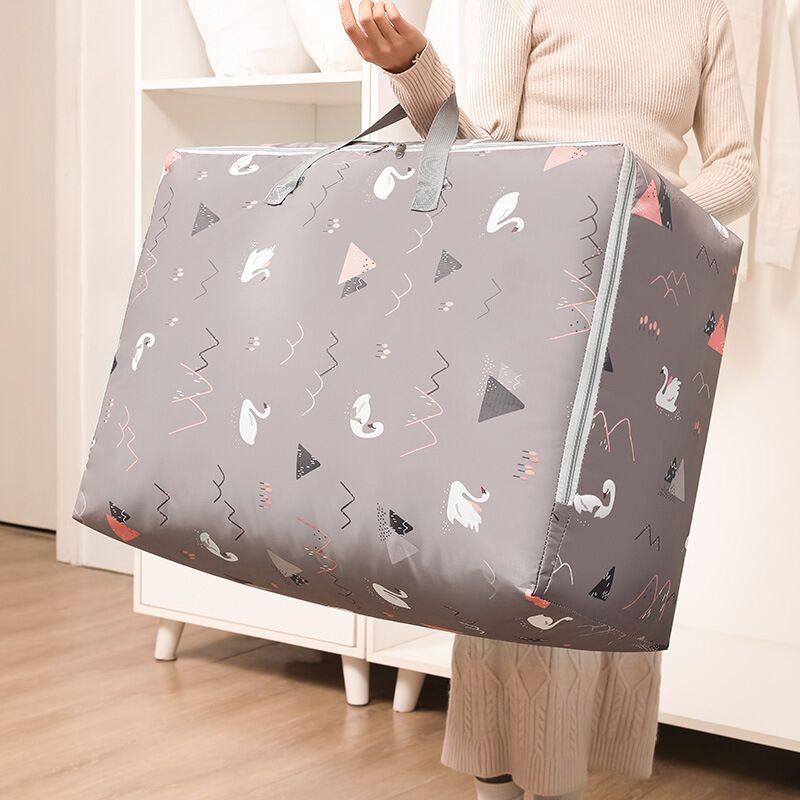 Large Capacity Oxford Fabric Storage Bag for Travel, Moving, and Home Organization - Moisture-proof & Waterproof