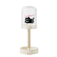 Toothbrush Holder with Dust Cover and Drainage, Portable Multifunctional Toothbrush Cup Holder for Home