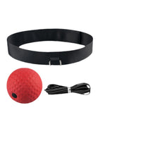 Head-Mounted Boxing Reflex Speed Ball for Training and Stress Relief