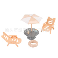 Miniature Dollhouse Furniture Set for Girls - Simulation Play Toy