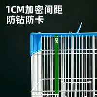 Small Foldable Portable Bird Cage for Parakeets Canaries Finches