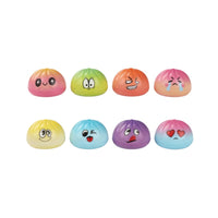 Simulation Steamed Bun Expression Cartoon Pinch Toy Stress Relief Slow Rebound for Kids