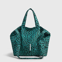 Leopard Print Large Capacity Tote Bag for Women, Commuter Shoulder Handbag