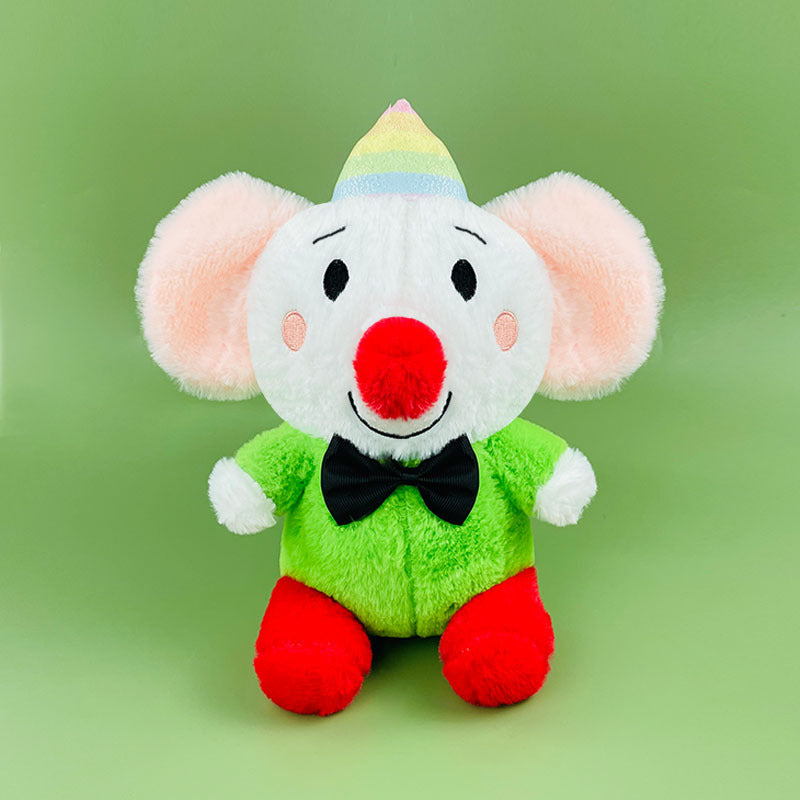 Circus Clown Rabbit Plush Toy for Claw Machine, Kids' Gift, Wholesale Event Prize