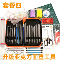 Acrylic Clay Sculpting Tool Set for Dough and Polymer Clay
