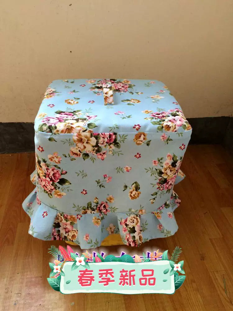 Fabric Dust Cover for Microwave Oven, Toaster, Juicer, Bread Maker, or Air Purifier - Portable Double-Layer Thickened