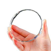 Crystal Base for Christmas Ornaments and Jewelry Displays, Customizable with Engraving