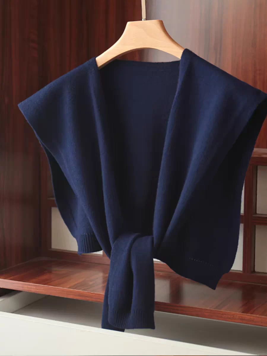 Knitted Shoulder Shawl Scarf for Women - Autumn/Winter Neck Warmer