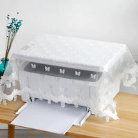 Lace Embroidered Dust Cover for Small Appliances, Computers, and Tea Sets