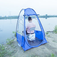 Winter Ice Fishing Tent Portable Outdoor Windproof Waterproof Shelter