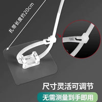 Self-Adhesive Cable Tie Mounts for Wire Management