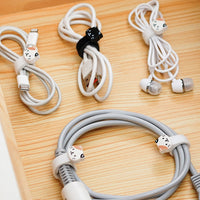 Cat Head Cable Organizer Straps for Computer and Appliance Wires