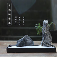 Japanese Zen Garden Desktop Micro Landscape Kit with Rake Tools
