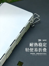 Outdoor Folding Aluminum Alloy Windshield for Camping Stoves