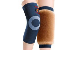 Thermal Knee Warmers with Fleece Lining for Cycling and Cold Weather Protection