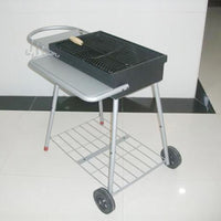 Foldable Outdoor Charcoal BBQ Grill with Flip Net for Home and Camping