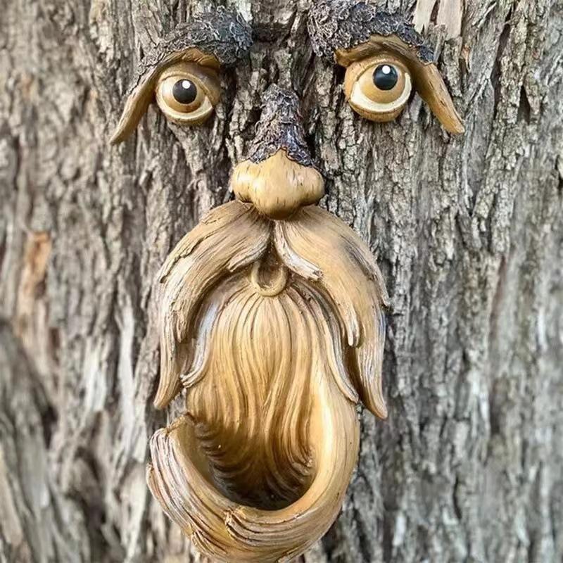 Tree Monster Bird Feeder Outdoor Garden Decoration