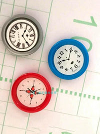 1:12 Dollhouse Miniature Wall Clock Model for Micro Landscape Decor