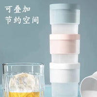 Silicone Sphere Ice Ball Maker for Whiskey and Cocktails, Reusable Ice Mold