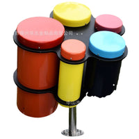 Kids' Outdoor Percussion Instrument Set - Steel Tongue Drum & African Drum for Early Education