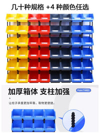 Industrial Grade Stackable Plastic Storage Bins for Parts and Tools