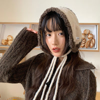 Korean Style Knitted Headband Earmuffs for Women, Winter Warm Ear Covers