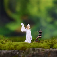 Chinese Style Miniature Figurine Landscape Ornament for DIY Micro Moss Terrarium
