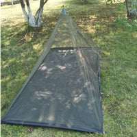 Portable Outdoor Camping Mosquito Net Tent with Zipper Door for Travel and Hiking