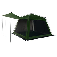 Outdoor Sunshade Canopy Tent for BBQ, Camping, and Beach - Waterproof and Mosquito-Proof