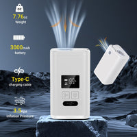 Mini Electric Air Pump for Inflatable Beds and Storage Bags