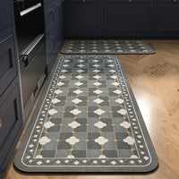 Diatomaceous Earth Kitchen & Bathroom Mat - Non-Slip, Quick Dry, Super Absorbent