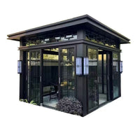 Outdoor Sunroom Gazebo Patio Villa Tent Balcony Garden Terrace Awning Aluminum Alloy Pavilion
