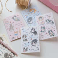 Cute Pet Folded Greeting Card with Envelope for Graduation & Gifts