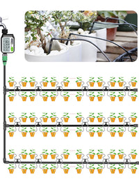Automatic Smart Drip Irrigation System for Greenhouse and Garden