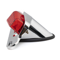 Motorcycle Retro LED Tail Light Brake Light License Plate Holder Assembly