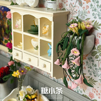 Miniature Clay Flower Pot Dollhouse Decor
