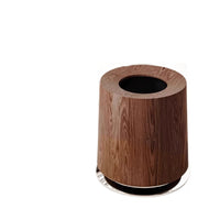 2025 Wood Grain Trash Can, Large Capacity, Vintage Style for Living Room, Bedroom, Office, Kitchen, Bathroom