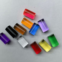 15-16mm Billiard Cue Stick Ferrules and Tips Pads, Various Colors