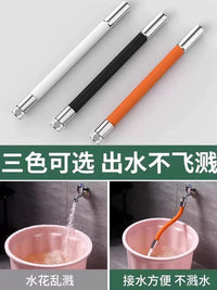 Faucet Extender Hose with Filter for Kitchen and Bathroom, Universal Flexible Water Pipe