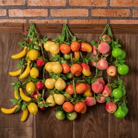 Artificial Vegetable and Fruit String for Farmhouse Restaurant Decor
