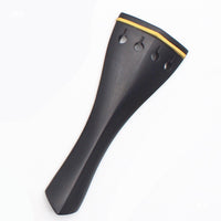Violin Jujube Wood and Ebony Parts Set - Pegs, Tailpiece, Chin Rest, Endpin, Tailgut