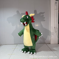 Inflatable Cartoon Dragon Mascot Costume for Parades and Parties